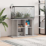Vidaxl Aquarium Standard 100x40x60 cm forarbejdet trægrå sonoma