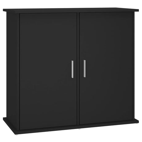 Vidaxl Aquarium Standard 81x36x73 cm Forarbejdet træ sort