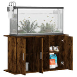 Vidaxl Aquarium Standard 101x41x58 cm Forarbejdet træ Røget eg Farve