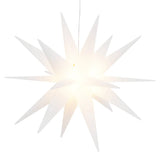 Vidaxx julelampe med LED foldbar 57 cm hvid