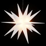 Vidaxx julelampe med LED foldbar 57 cm hvid