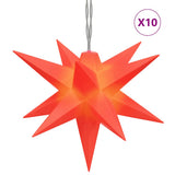 Vidaxl julelampe 10 LED'er 10 cm rød
