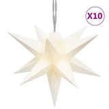 Vidaxl julelampe 10 lysdioder 10 cm hvid
