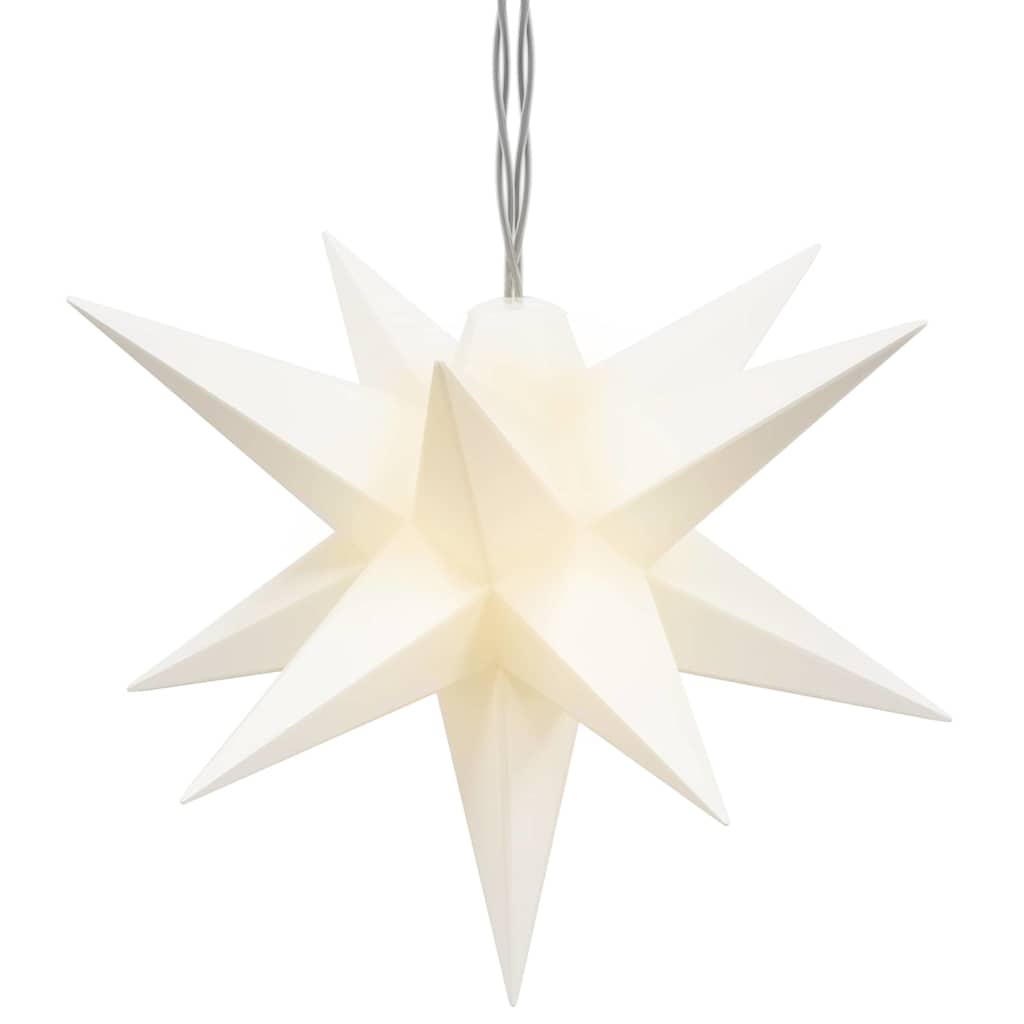 Vidaxl julelampe 10 lysdioder 10 cm hvid