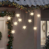 Vidaxl julelampe 10 lysdioder 10 cm hvid