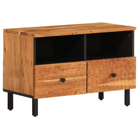 Vidaxl tv-meubel 70x33x46 cm massief acaciahout