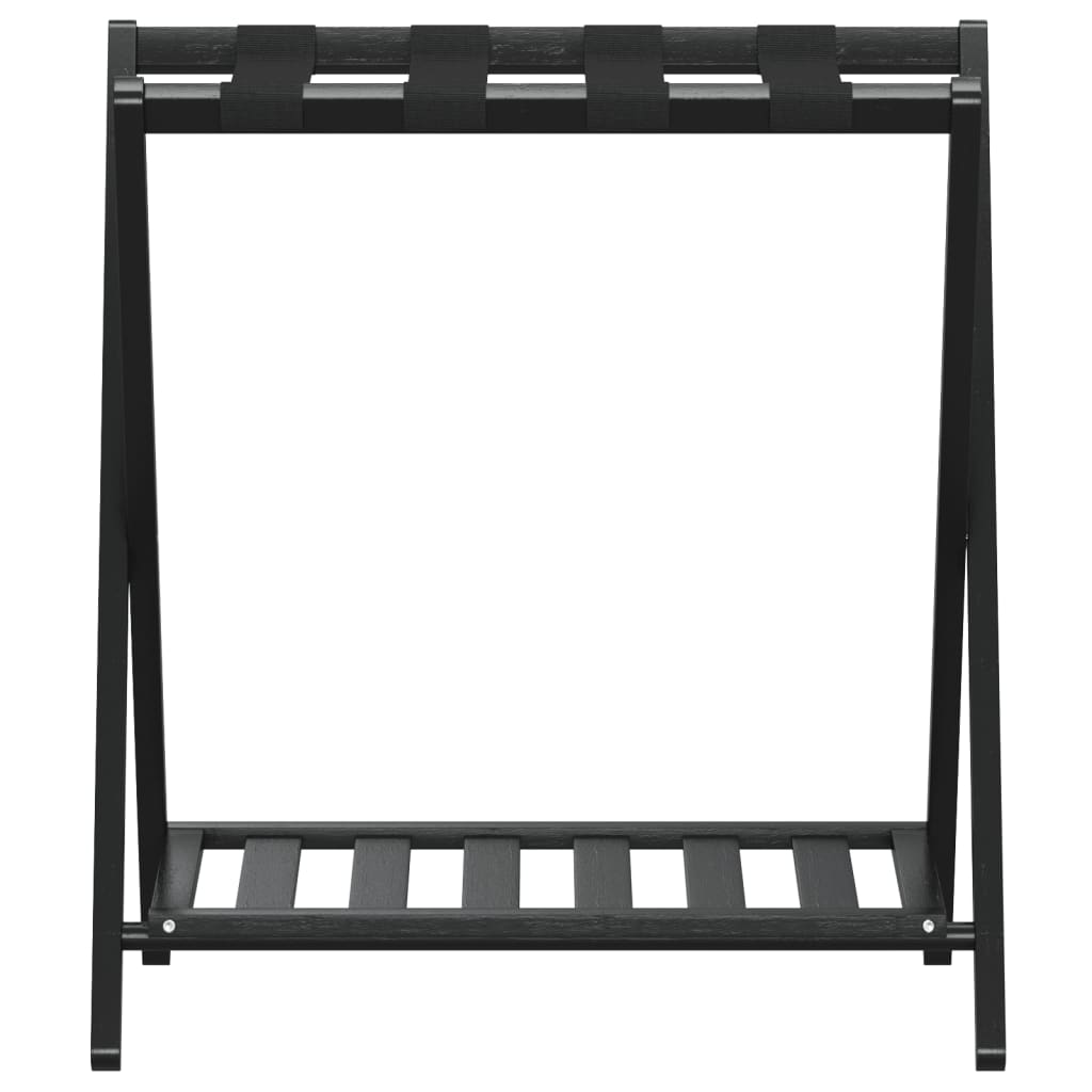Vidaxl Bagage Rack 68x38x58 cm bambus sort