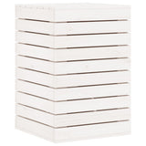 Vidaxl vaskeri kurv 44x44x66 cm Solid fyrretræ