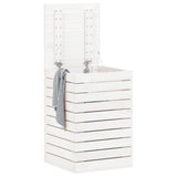 Vidaxl vaskeri kurv 44x44x66 cm Solid fyrretræ