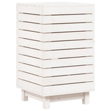 Vidaxl vaskeri kurv 44x44x76 cm Solid fyrretræ