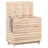 Vidaxl vaskeri Kurv 88.5x44x76 cm Solid fyrretræ