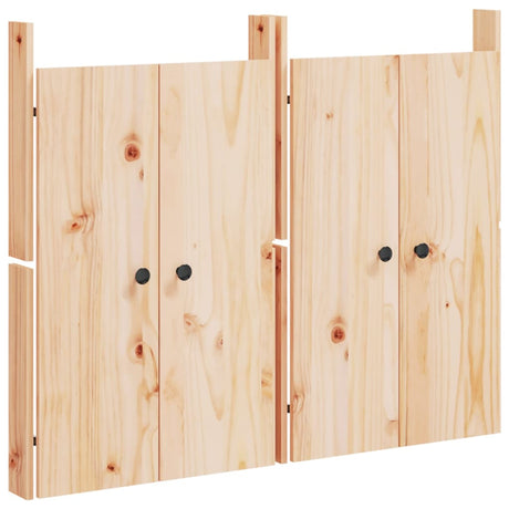Vidaxx skabslåger til udekøkken Meppel 2 stk 50x9x82 cm fyrretræ