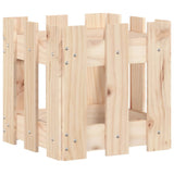 Vidaxx planter med hegndesign 30x30x30 cm fast fyrretræ
