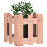 Vidaxl Planning Box med hegn 30x30x30 cm solid dougashout