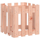 Vidaxl Planter med hegndesign 40x40x40 cm solid Douglas Wood