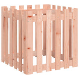 Vidaxl Planning Box med hegn 60x60x60 cm solid Douglashout