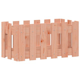 Vidaxl Planning Box med hegndesign 60x30x30 cm solid dougohout