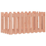 Vidaxxl planter hævet hegndesign 100x50x50 cm solid Douglas Wood