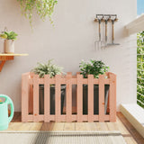 Vidaxxl planter hævet hegndesign 100x50x50 cm solid Douglas Wood