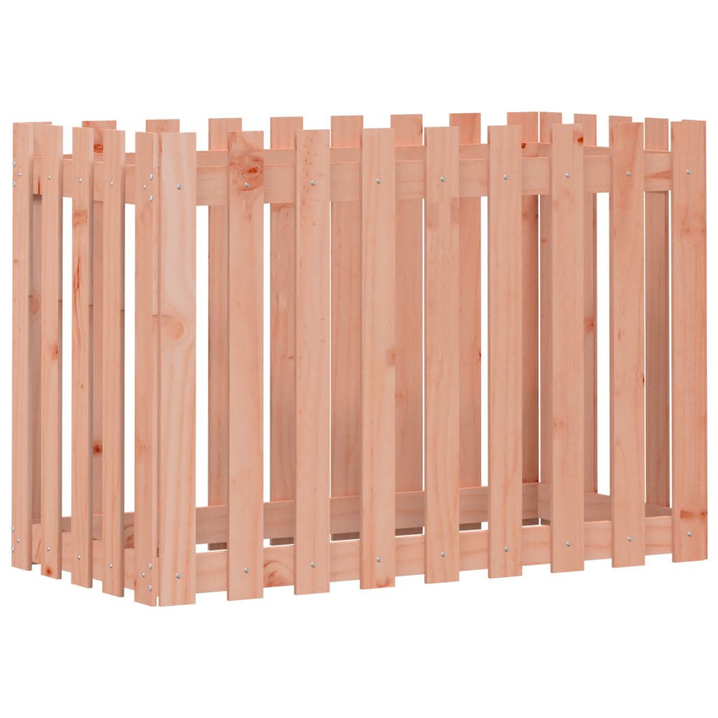 Vidaxl Planning Box hævet hegn 100x50x70 cm solid douglashout