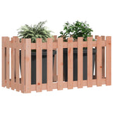 Vidaxl Planning Box hævet hegn 100x50x70 cm solid douglashout