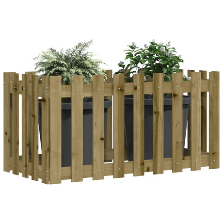 Vidaxl Planter Insented HEK Design 100x50x70 cm imprægneret træ