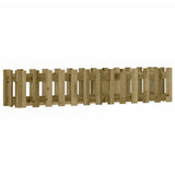Vidaxxl planter hævet hegndesign 150x30x30 cm imprægneret træ