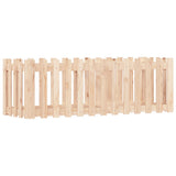 Vidaxl planter hævet med hegndesign 150x50x50 cm fyrretræ
