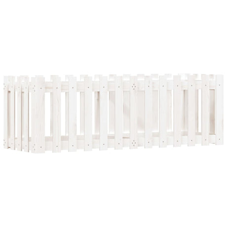 Vidaxl Planter Insent HEK Design 150x50x50 cm fyrretræ hvid