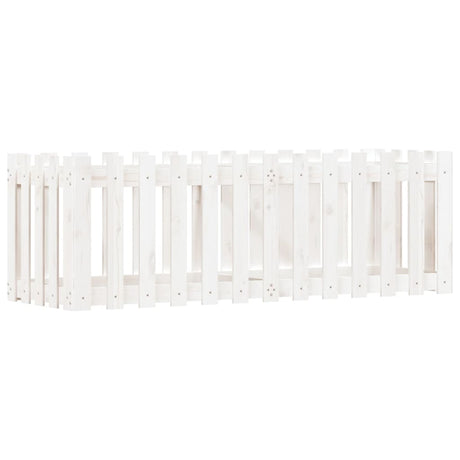 Vidaxl Planter Insent HEK Design 150x50x50 cm fyrretræ hvid