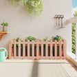 Vidaxxl planter hævet hegndesign 150x50x50 cm solid Douglas Wood