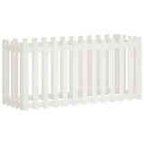Vidaxl planter Insent Hek Design 150x50x70 cm fyrretræ hvid