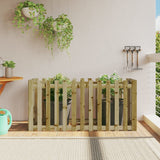 Vidaxl planter indsat HEK -design 150x50x70 cm imprægneret træ