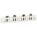 Vidaxl planter Insent HEK Design 200x30x30 cm fyrretræ med hvid