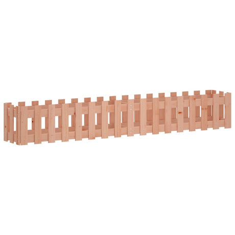 Vidaxxl planter hævet hegndesign 200x30x30 cm solid Douglas Wood