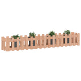 Vidaxxl planter hævet hegndesign 200x30x30 cm solid Douglas Wood