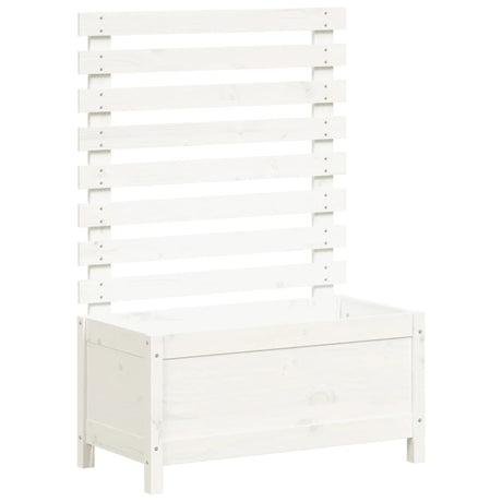 VIDAXX PLANTER MED RACK 79X39.5X114 CM SOLID PINE WOD HVID