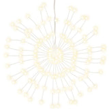 Vidaxl julebelysning fyrværkeri 140 Warm -White LED'er 17 cm