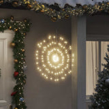 Vidaxl julebelysning fyrværkeri 140 Warm -White LED'er 17 cm