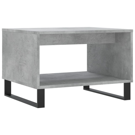 Vidaxl salontafel 60x50x40 cm bewerkt hout betongrijs