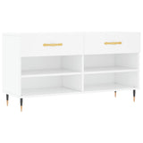 Vidaxx Shoe Bench 102x35x55 cm konstrueret træhvide
