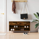 Vidaxx sko bænk 102x35x55 cm forarbejdet træ, røget eg
