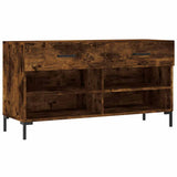 Vidaxx sko bænk 102x35x55 cm forarbejdet træ, røget eg