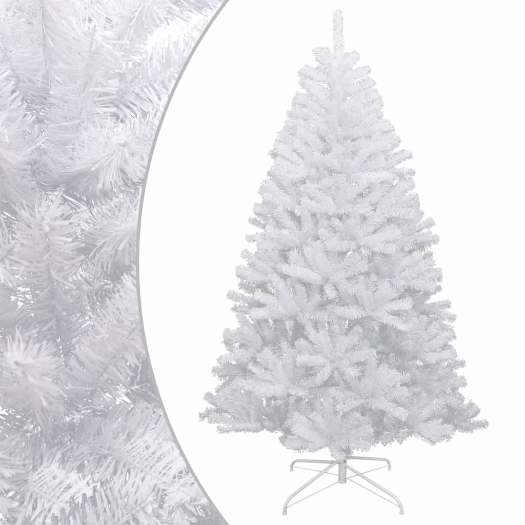 Vidaxl Kunstkerstboom med hængsler og sne 180 cm
