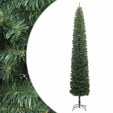 Vidaxx Kunstig juletræ smal med standard 270 cm PVC