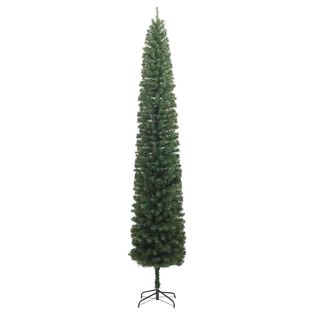 Vidaxx Kunstig juletræ smal med standard 270 cm PVC