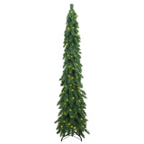 Vidaxl Kunstkerstboom med belysning 130 LED'er 210 cm