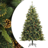 Vidaxl Kunstkerstboom med hængsler og fyrretræer 240 cm