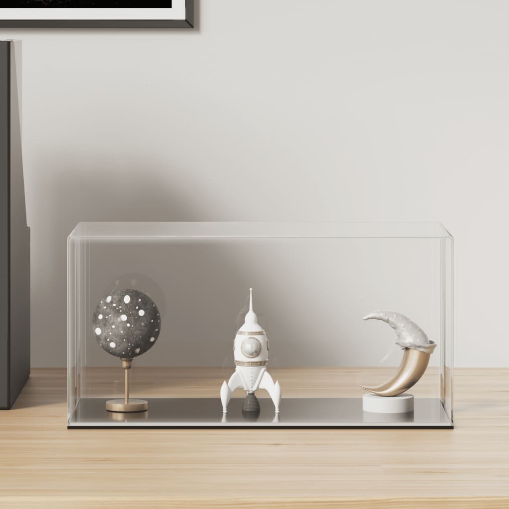 Vidaxl Display Case Transparent 24x12x11 cm akryl