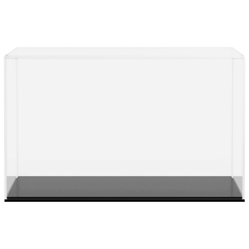 Vidaxl Display Case Transparent 31x17x19 cm akryl